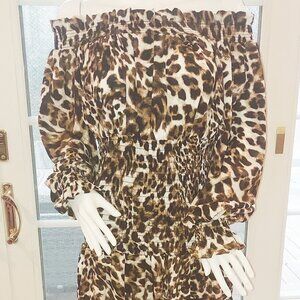 Venus Leopard print dress